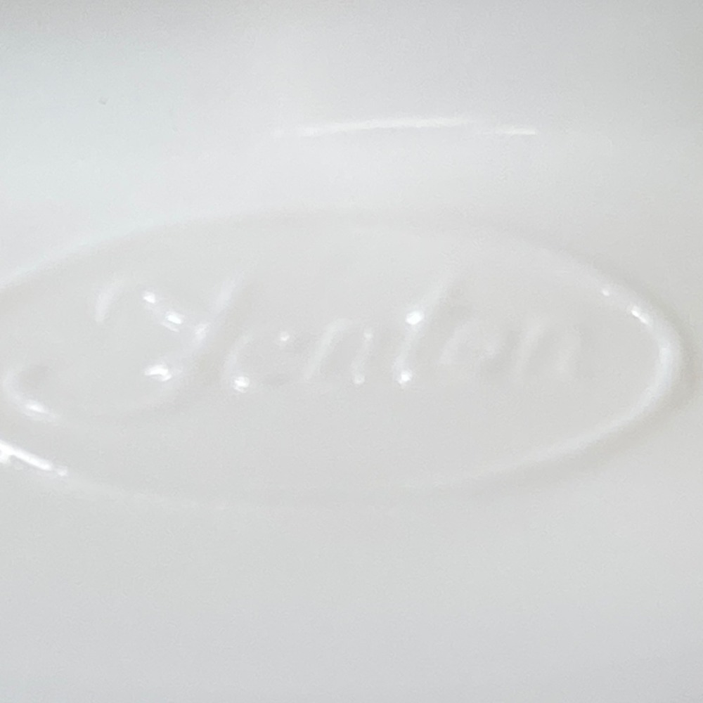 Vintage Fenton White Milk Glass Hobnail Shoe Slipper Covered Trinket Dish Candy - Picture 5 of 7